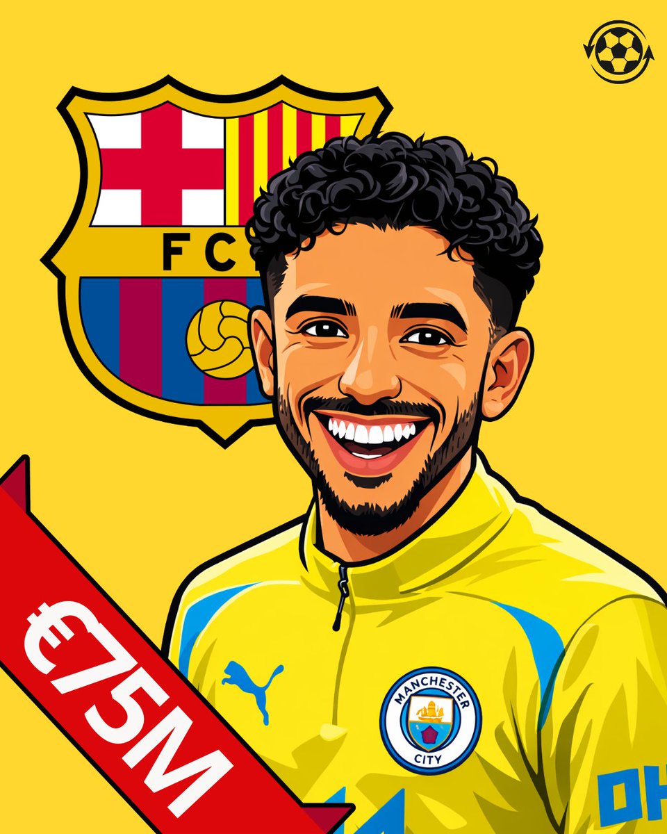 🚨 Barcelona are interested in signing Manchester City forward Omar Marmoush.

The Egyptian has been identified as a potential alternative to Atlético Madrid's Julián Álvarez, and they see him as a strong fit for manager Hansi Flick's system, while there is optimism that he could