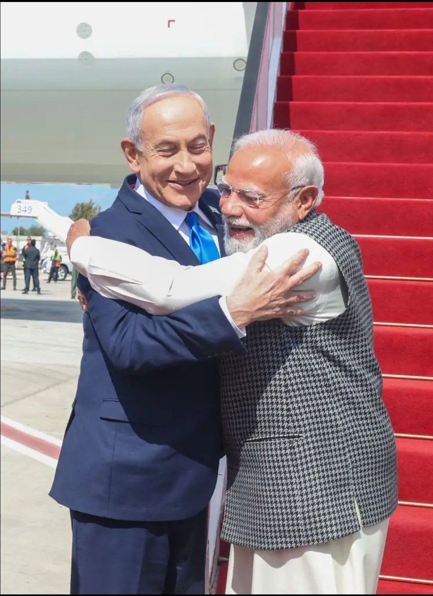 anandsh04294243's tweet photo. The meeting between PM Modi and Israeli PM Netanyahu will take India-Israel relations to new heights May it prove to be an important step towards friendship, cooperation and shared progress @netanyahu @narendramodi #IndiaIsraelPartnership #GlobalFriendship #StrategicCollaboration