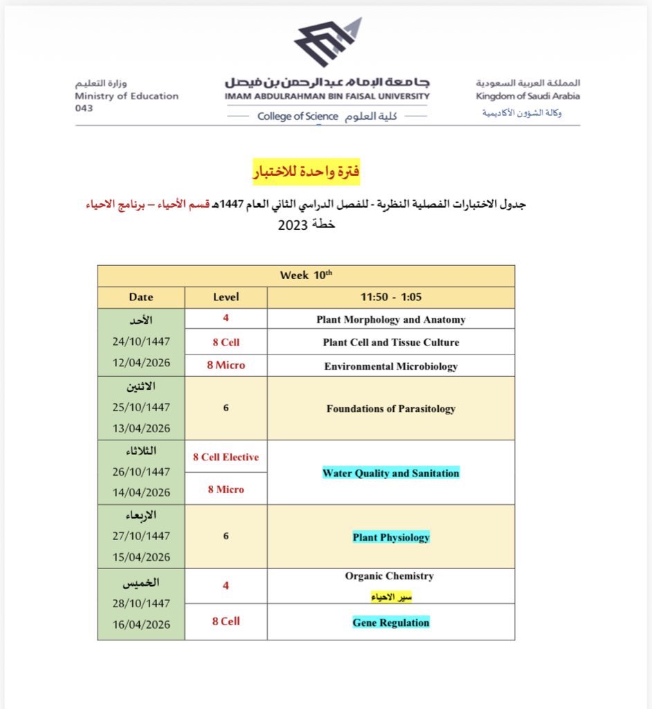 وكالة الشؤون الأكاديمية بكلية العلوم tweet media