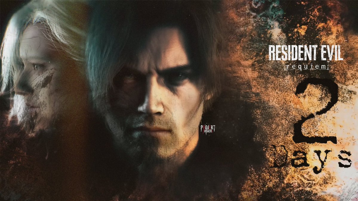 pl_evil's tweet photo. 2 days until the release of Resident Evil Requiem 🧟‍♂️

Graphics: @Arsyn8430 

#ResidentEvil #REBHFun #ResidentEvilRequiem @RE_Games https://t.co/ijTtPD84yf