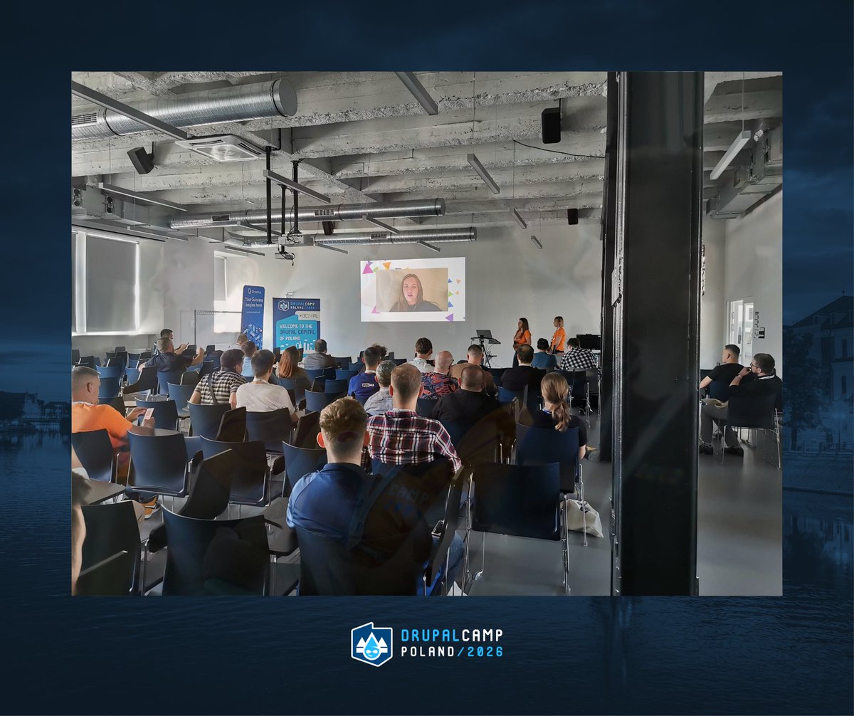 DrupalCampPol's tweet photo. 🎯 Tech leads, PMs, developers, decision makers – DrupalCamp Poland welcomes all roles. One day, multiple perspectives on building better web solutions 👉 https://t.co/GcJG1Ek3e6 

#DrupalCampPL https://t.co/p9XBDjP3mB
