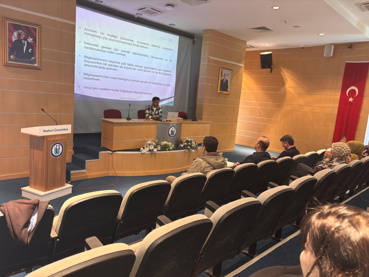 İŞKUR Gençlik Programı kapsamında, Başkanlığımız tarafından Dede Korkut Kampüsü ile Aydıntepe Meslek Yüksekokulu’nda “Bağımlılıkla Mücadele Eğitimi” düzenlenmiştir.