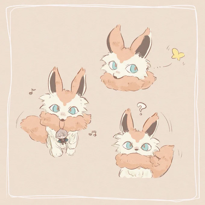 #絵ンコくん もふもふかわいい。