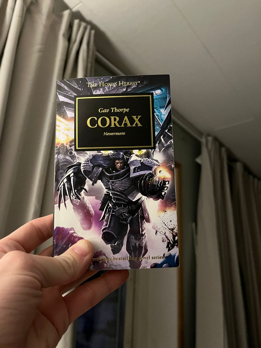 Nommeldaeh's tweet image. #Corax by GavThorpe 

Too many battles, questionable dialogue, unnecessary epilogue.
There were some good parts, but overall not the best.

6.0/10

 #MokkesBookclub