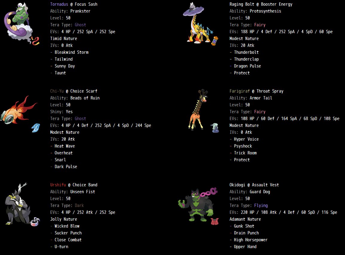 Rank 1!!! This is something I've wanted to achieve for a while, so glad I finally got there : )

pokepast.es/22ca4de96ee159…