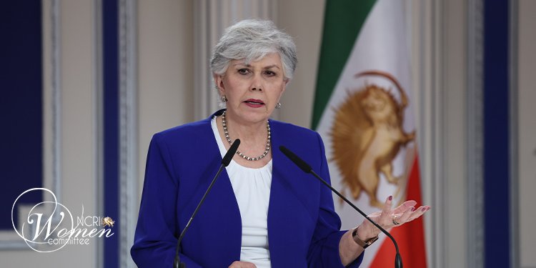 womenncri's tweet image. Linda Chavez at IWD 2026: Iran’s recent uprising was not spontaneous 
We are not talking about if there will be regime change, we know there will. The only questions are “when and how”.
It's up to the people of #Iran to choose the next leadership. 
#IWD2026 #WomenForce4Change