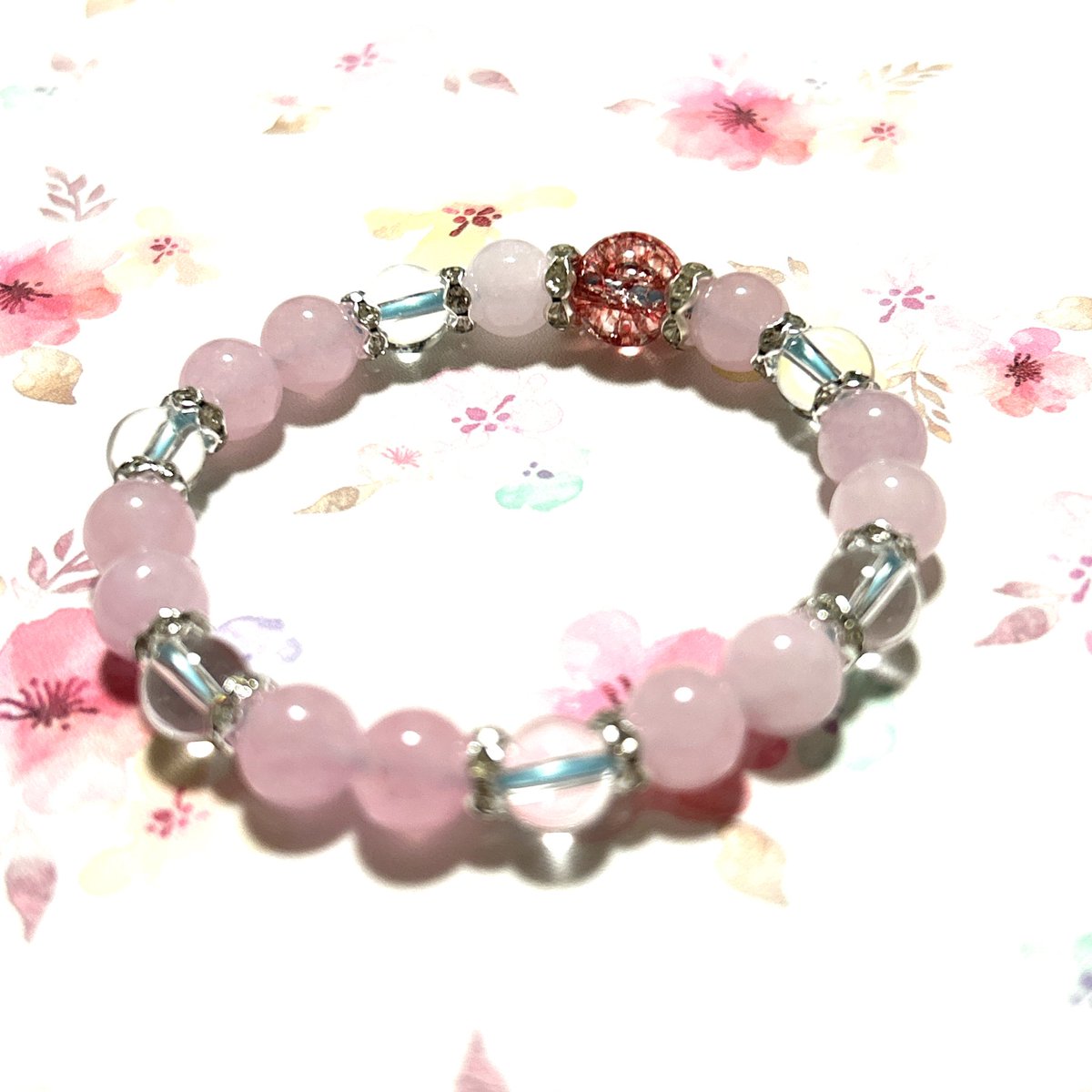 ブレスレット作ってみました⸜(*ˊᗜˋ*)⸝ 依頼などありましたらDMにて