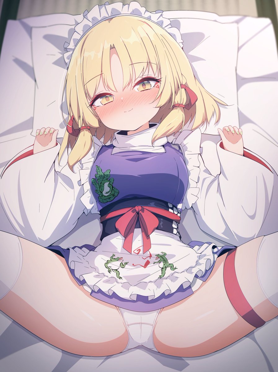 メイド諏訪子ちゃんと…♡ 