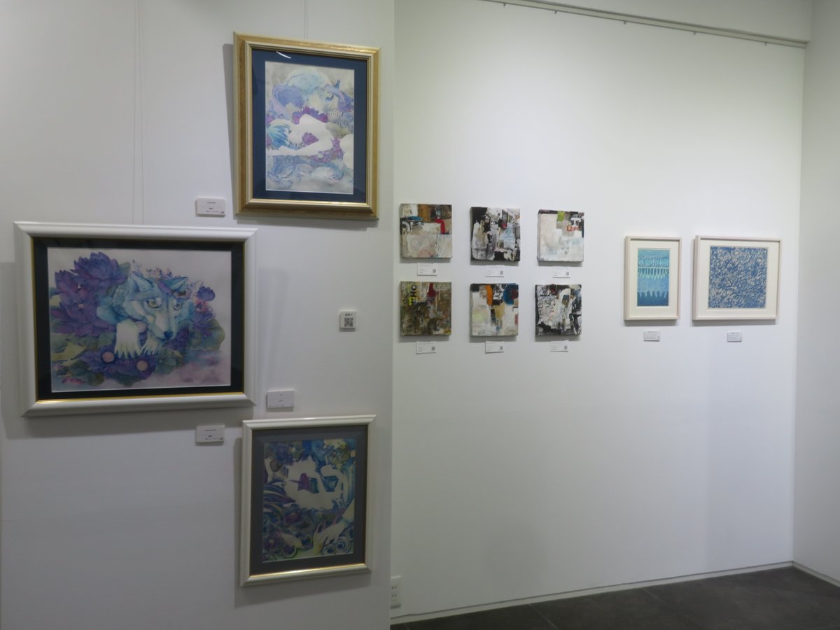 kobukitakafumi's tweet photo. 心斎橋ギャラリービル 1階 ギャラリー　「En:Motion －出会いが生まれる展示－」　作家10名　2/23(月・祝)～3/1(日)　13:00～19:00、初日14:00～、最終日～18:00　無休　無料　絵画、テキスタイル、ほか　https://t.co/nShISp034h https://t.co/Yoc2kT2X91