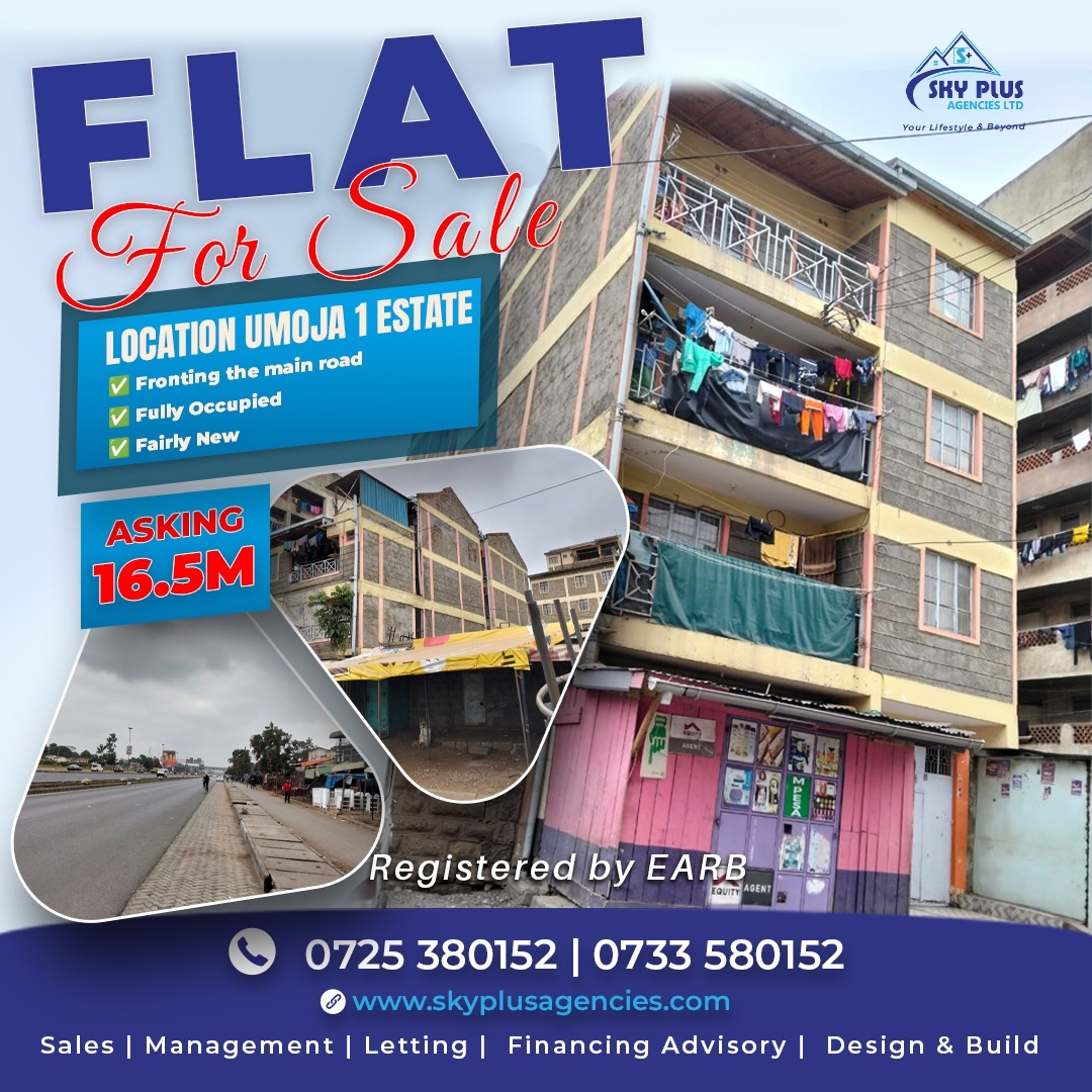 An exceptional opportunity to acquire a fully occupied flat, offering immediate cash flow and long-term capital appreciation.

Stay informed. Stay inspired. Stay connected follow our WhatsApp channel whatsapp.com/channel/0029Va…