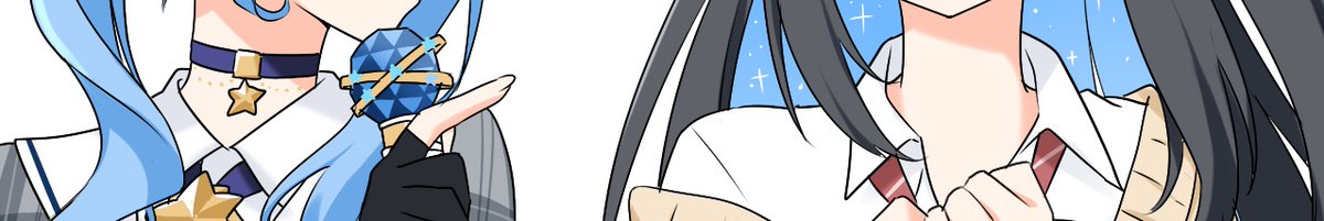 星街すいせい 「TAP ME!!! すごく眠い時にこの絵を描いて、すいちゃんが私を触れる夢を見て」|フェルティアのイラスト