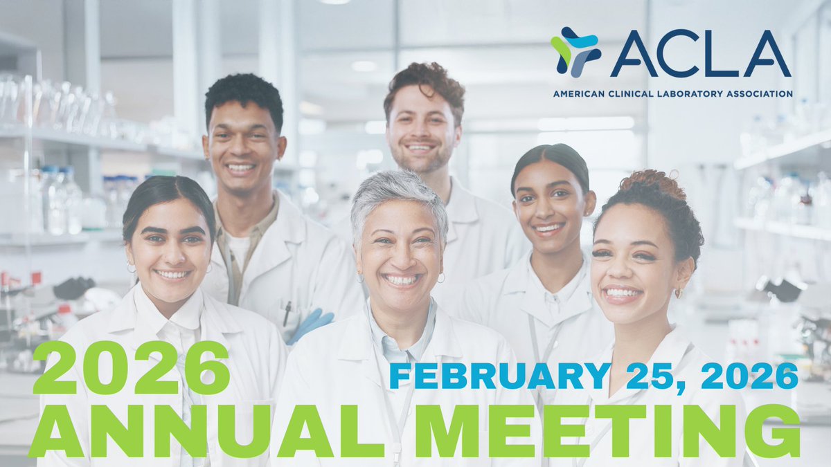 American Clinical Laboratory Association tweet media