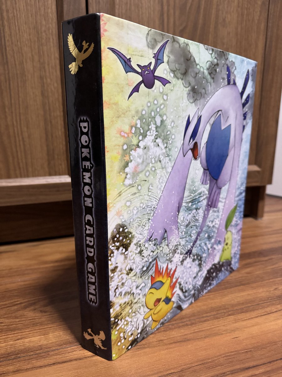 ちょっと前に、またポケモンのコレクションファイルGETしました！

このファイルかっこよすぎません？
ポケカのファイリングは全て違うファイルでコレクションするって自分ルールがあり、色んなものを1冊ずつ使ってるんですが、これは中でもトップクラスのカッコ良さ🥳