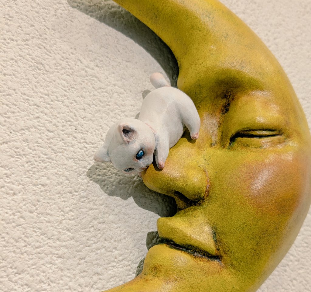 せっかくなのでこちらも 「月 初めて猫を飼う」シリーズです