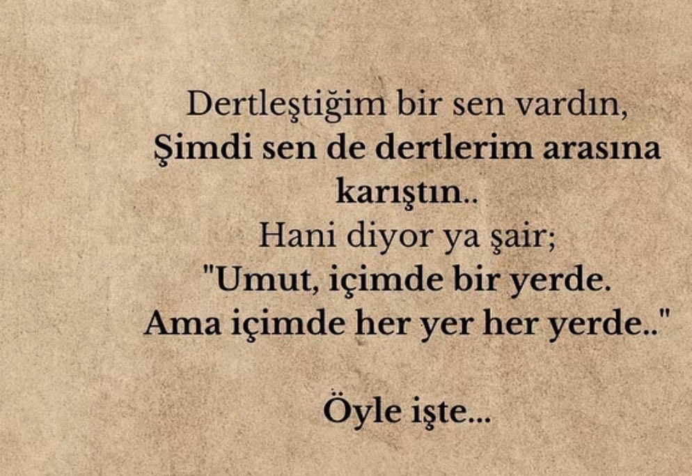 sevzaann's tweet photo. Öyle işte.. https://t.co/jk6YjANcOC