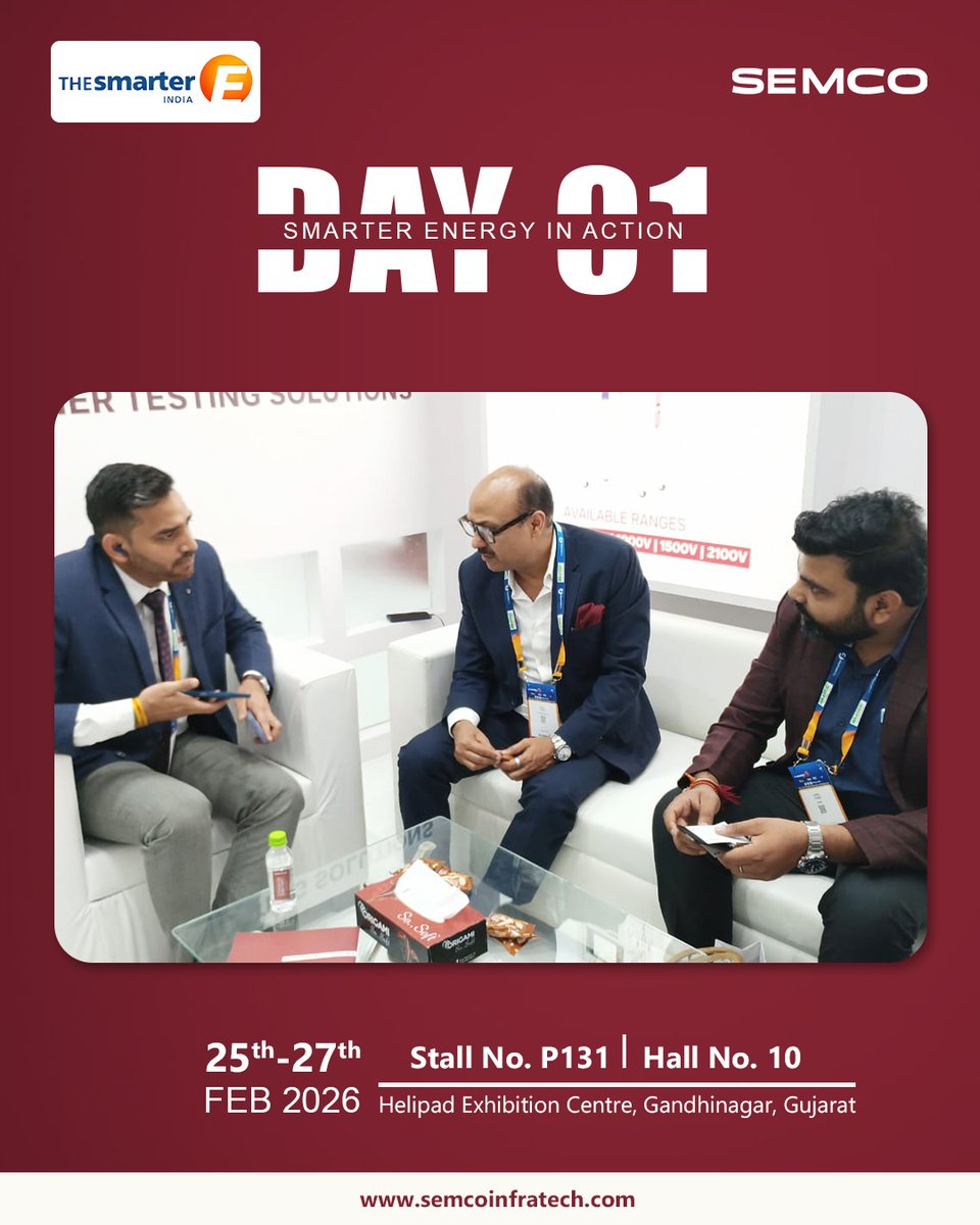 Semco Infratech tweet media