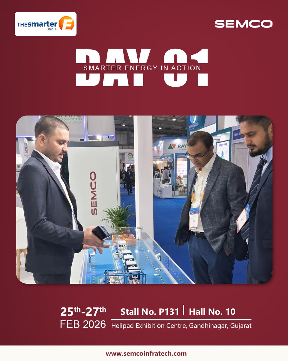 Semco Infratech tweet media