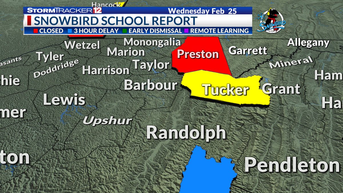 SnowbirdWBOY's tweet photo. Your latest Snowbird School Report! (Posted 2/25/26 7:30a) -@ErikaMrazikWx https://t.co/umUgP0l2zu