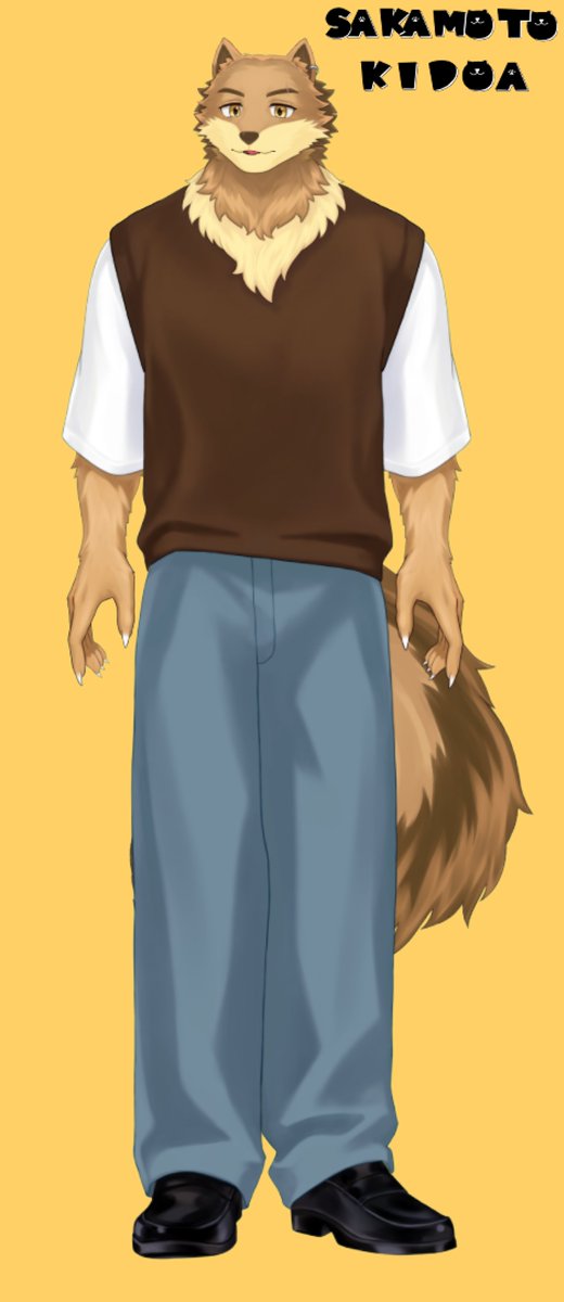 kidoa_sakamoto's tweet photo. 【固定用】

寝ることとのんびりすることが好きな獣人Vtuber、坂本キドアです!  

雑談やゲーム配信をメインにのんびり活動しております！ よろしくお願いします！ 

総合⇒#坂本キドア
配信⇒#キドオンエア
FA⇒#坂本キドアート
棲み分け⇒#ウラキドアート

Youtube：https://t.co/wj0DYMtSBP

デザイン：藤＠様
@Otaku_Afro

モデリング：雨沢パネ様
@amesawapane