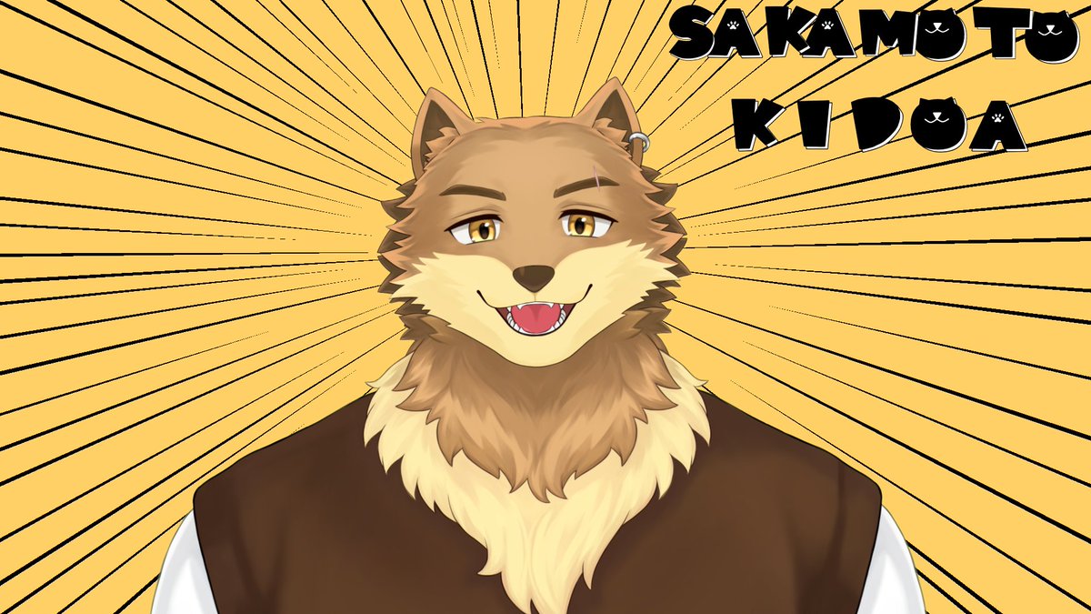 kidoa_sakamoto's tweet photo. 【固定用】

寝ることとのんびりすることが好きな獣人Vtuber、坂本キドアです!  

雑談やゲーム配信をメインにのんびり活動しております！ よろしくお願いします！ 

総合⇒#坂本キドア
配信⇒#キドオンエア
FA⇒#坂本キドアート
棲み分け⇒#ウラキドアート

Youtube：https://t.co/wj0DYMtSBP

デザイン：藤＠様
@Otaku_Afro

モデリング：雨沢パネ様
@amesawapane