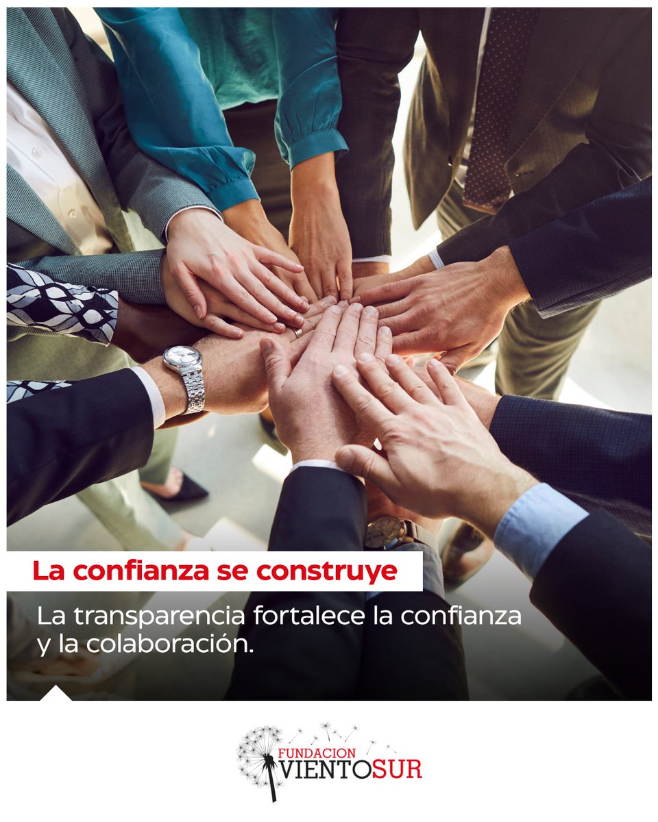 Mostrar lo que se hace, cómo se hace y con quiénes se hace también es parte del trabajo social. 🔎🤝

La transparencia fortalece la confianza, mejora la colaboración y permite avanzar con mayor responsabilidad. Es un principio que guía nuestro quehacer.

fundacionvientosur.cl