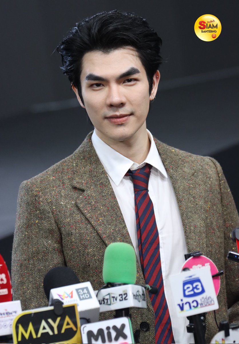 siambanterng1's tweet photo. "เมนเทอร์มาย" ร่วมงาน แถลงข่าว The Face Men Thailand Season 4 

#PressConTheFaceMenThailand4 #TEAMMILE
#มายภาคภูมิ #MilePhakphum #TheFaceMenThailand4 https://t.co/5JV9CGZXs1
