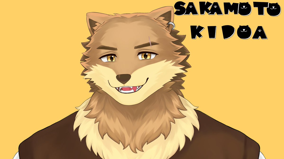 kidoa_sakamoto's tweet photo. 【固定用】

寝ることとのんびりすることが好きな獣人Vtuber、坂本キドアです!  

雑談やゲーム配信をメインにのんびり活動しております！ よろしくお願いします！ 

総合⇒#坂本キドア
配信⇒#キドオンエア
FA⇒#坂本キドアート
棲み分け⇒#ウラキドアート

Youtube：https://t.co/wj0DYMtSBP

デザイン：藤＠様
@Otaku_Afro

モデリング：雨沢パネ様
@amesawapane