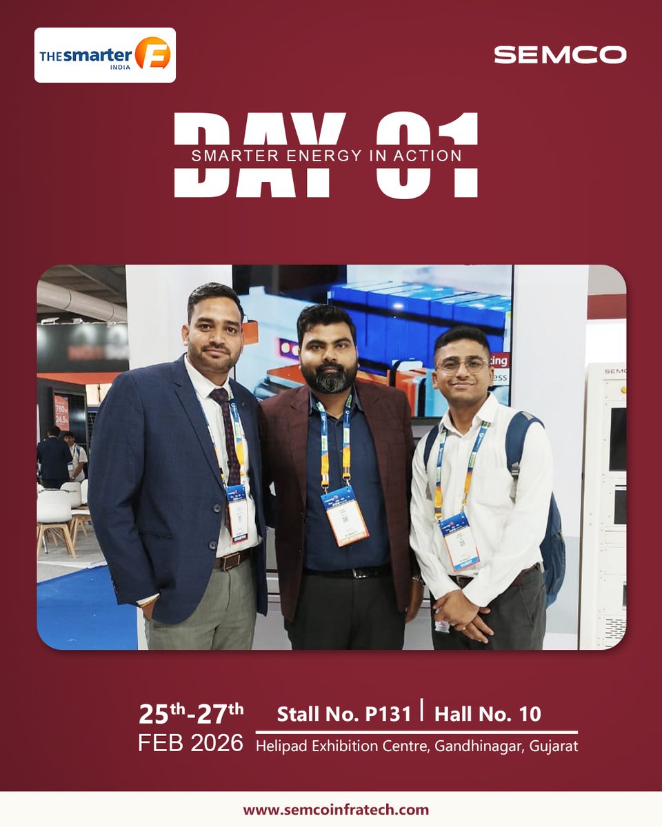 Semco Infratech tweet media