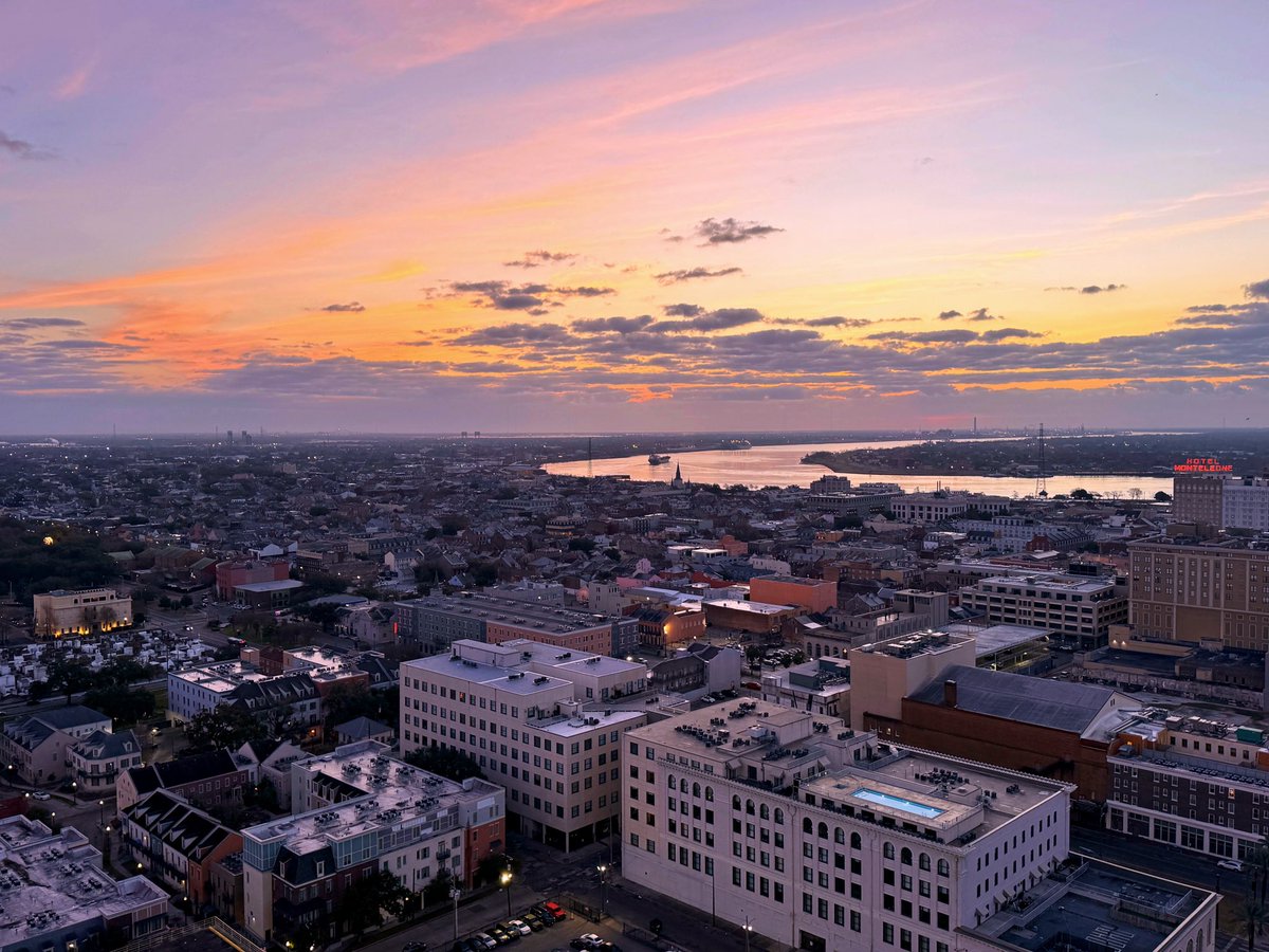 DavidMora's tweet photo. Good morning, New Orleans! https://t.co/V6MbTrSo4I