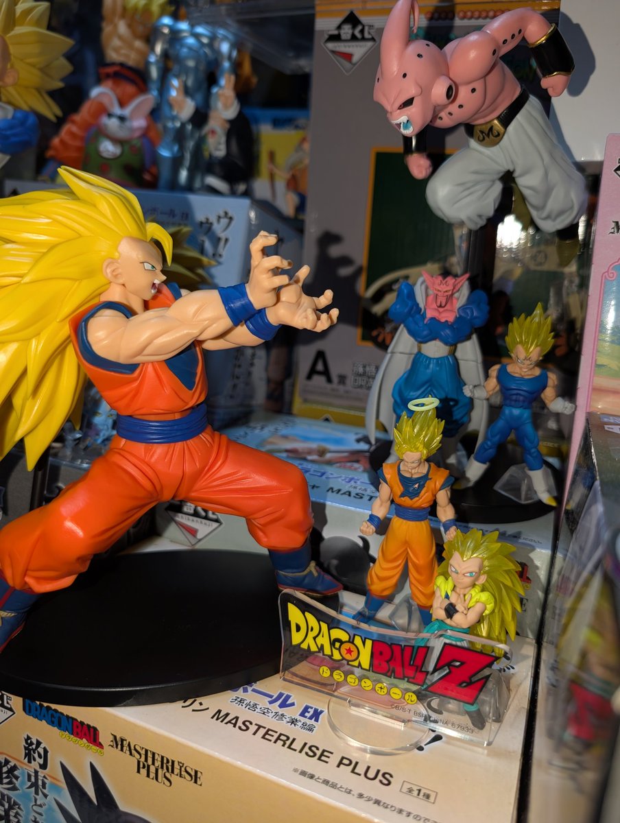 さあ今日もフィギュアを見ながら一杯〜 #ドラゴンボール