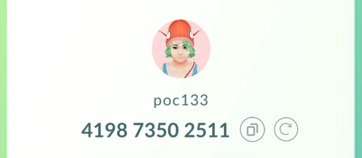 CloutierPO's tweet image. Looking for new friends!

419873502511

We can pvp daily for interactions. I don’t use lucky eggs. I’m from Polar.

#PokemonGo #PokemonGoFriendCodes #PokemonGOfriend #PokemonGOfriends #pokemongofriendcode #pokemongofriendscode
