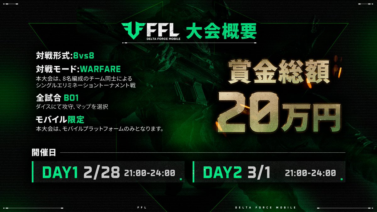 FFL Delta Force Mobile tweet media