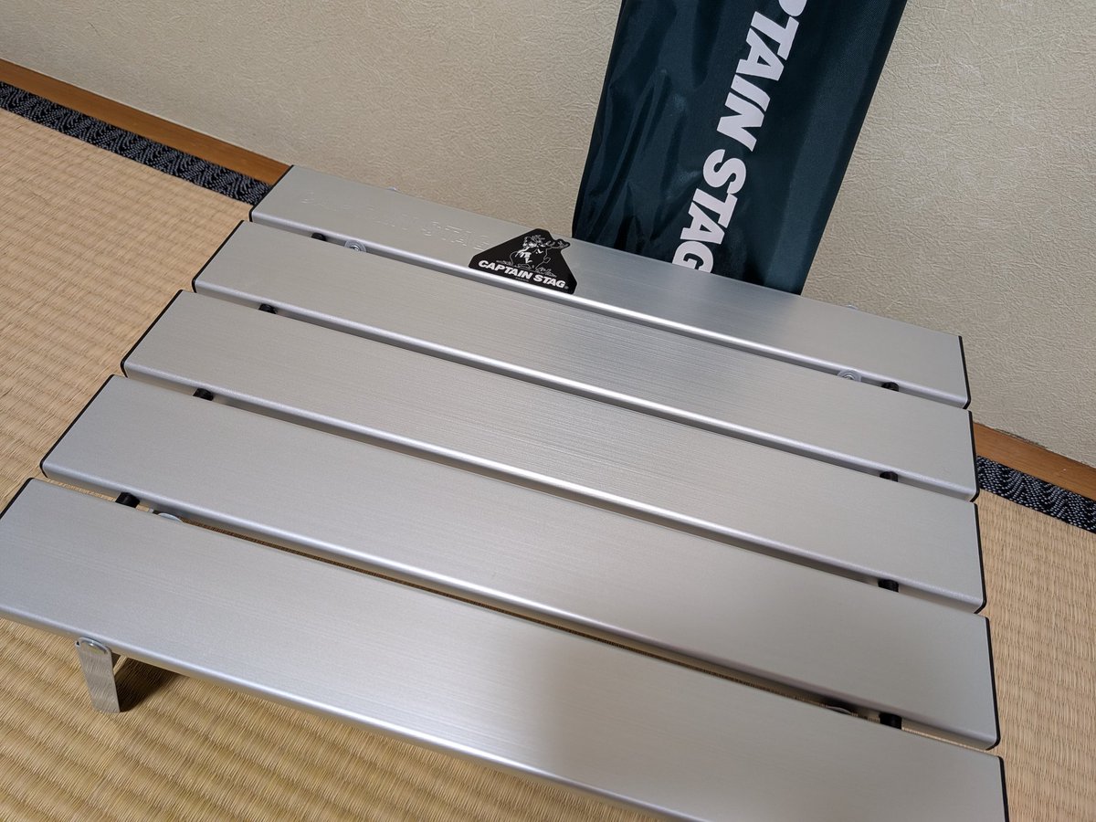 りんちゃんと同じテーブル購入!ソロキャンの準備も着々と進んでおります
#ゆるキャン