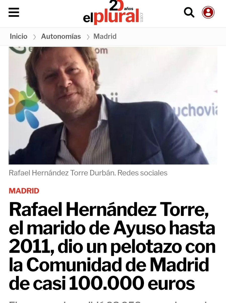 La red clientelar de Ayuso llega hasta su exmarido. ¿Sorpresa?.

La de pruebas que hay contra ella y en cambio nadie la sienta en el banquillo, pero que facilidad tienen para sentar a otras personas sin pruebas. Digamos que hablo de Begoña Gómez, Mónica Oltra y el ex fiscal gral.