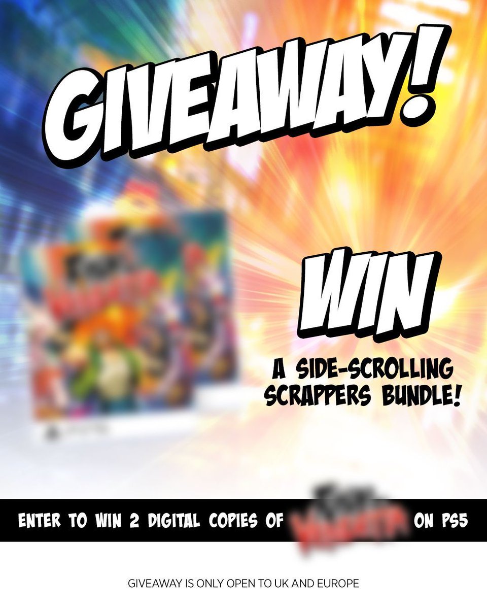 NumskullGames's tweet photo. Fancy winning TWO copies of a PS5 game - one for you and one for a friend - so you can team up and take on crime‑filled London? 💪

We’ll reveal the game and the keyword on 04/03! 👀

Any ideas what the game might be? 🤔 https://t.co/XJKQHe0qij