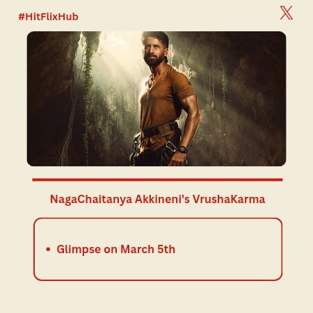 #Vrushakarma Glimpse on March 5

#NagaChaitanyaAkkineni #NagaChaitanya