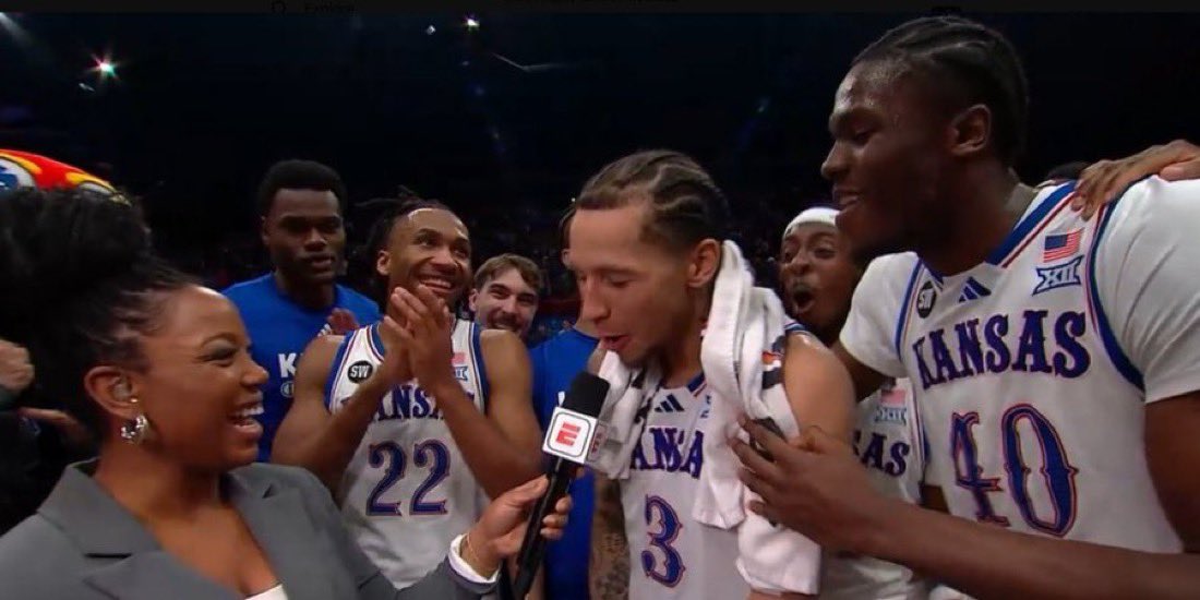 Wholesome asf. Who said Darryn Peterson doesn’t support his teammates 💕