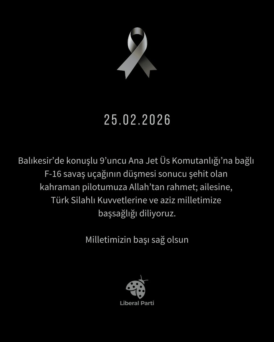 LiberalParti01's tweet photo. Şehitlerimizin hüznünü yaşıyoruz ....
Milletimizin Başı Sağ olsun https://t.co/uDTx5H58Au