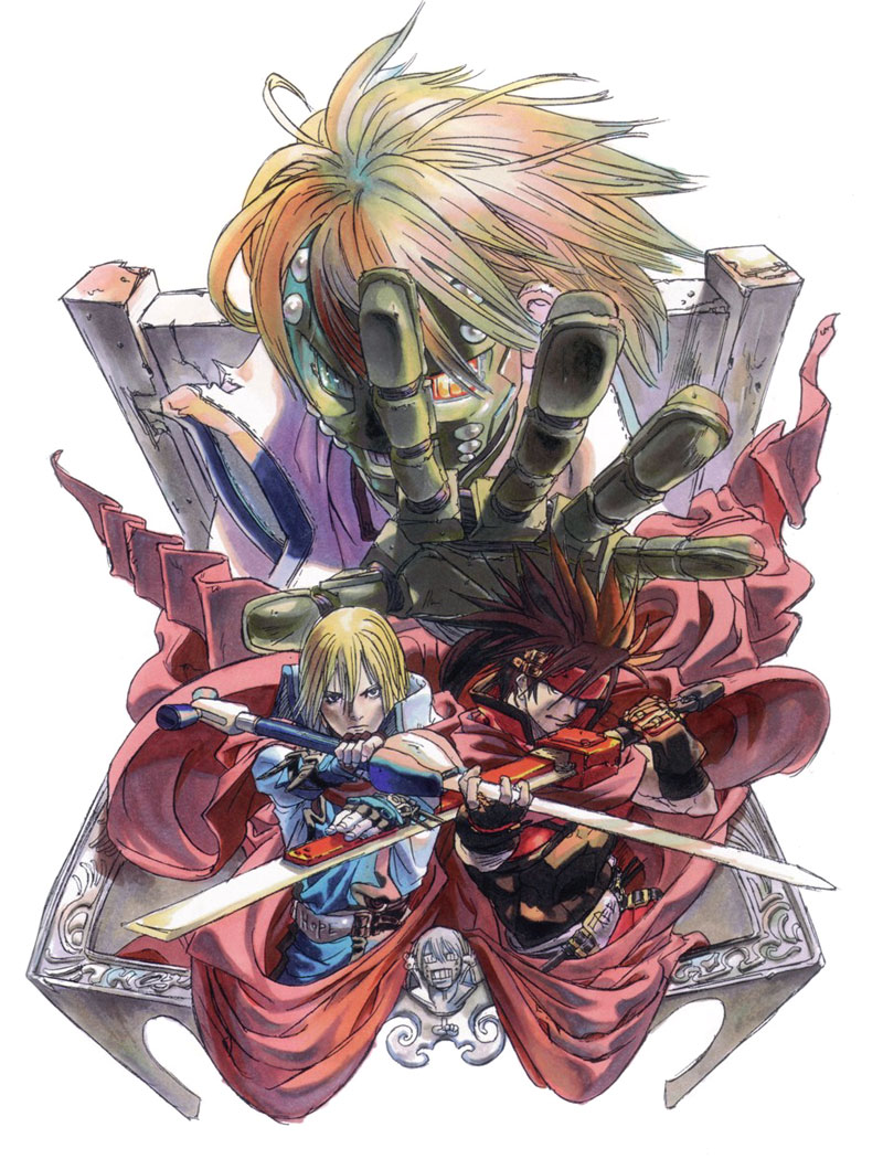 creativeuncut's tweet photo. Sol and Ky illustrations from Guilty Gear Isuka.

More art from the game: https://t.co/4eNshanCfQ https://t.co/DmM8Ohieg1