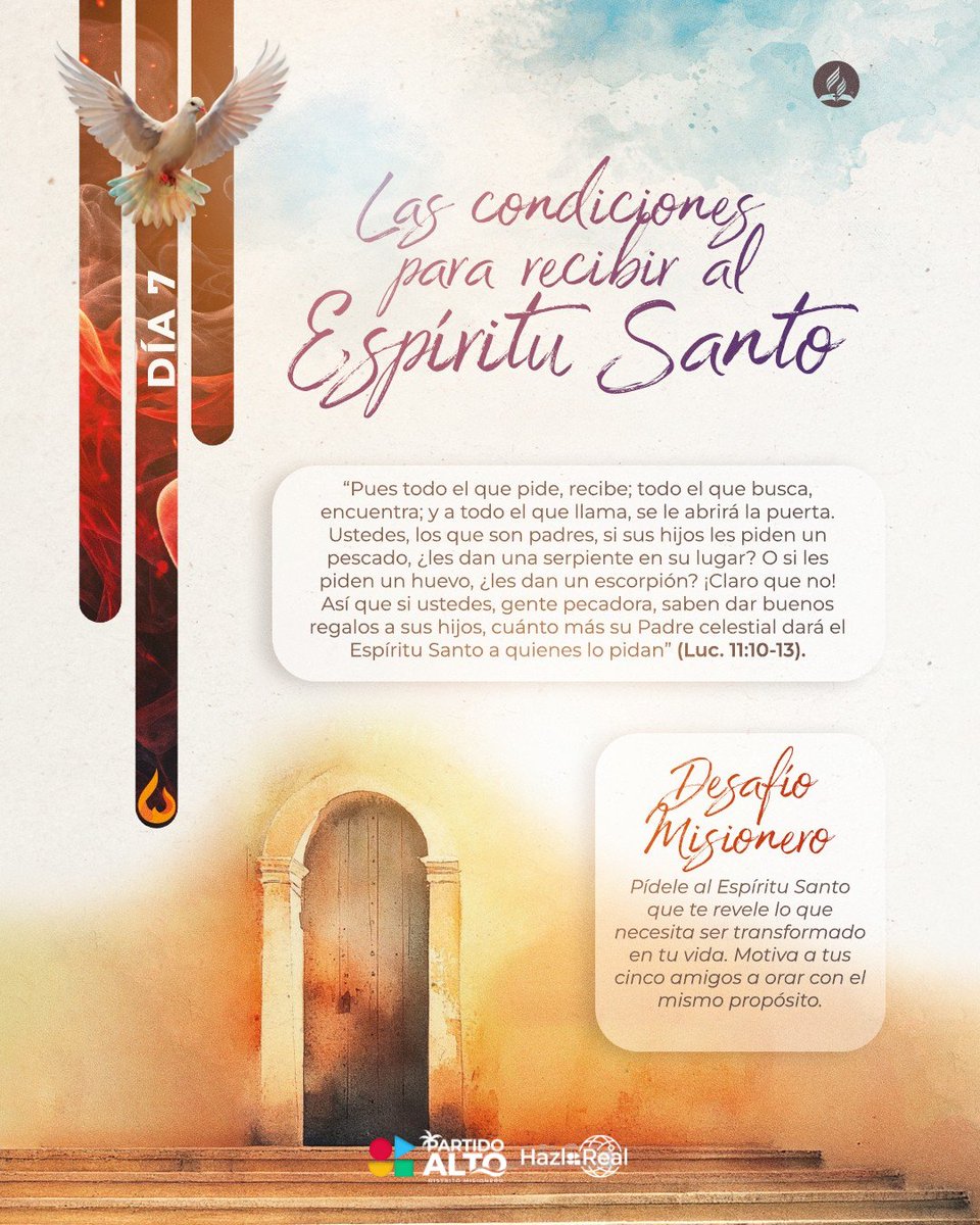Melbin77's tweet photo. #DIA7

Recibir el Espíritu Santo comienza cuando el “yo” disminuye. Un corazón arrepentido y humilde se transforma en el lugar donde Dios obra con libertad y poder. 

#10DiasDeClamor #365DiasDeOración #HazloReal https://t.co/CgruuJnHZ6