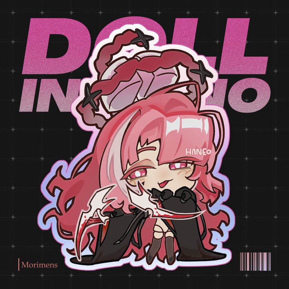 haneopng's tweet photo. Chibi Doll &amp; Doll: Inferno is done 💜❤
#Morimens https://t.co/uxeuan85Hv