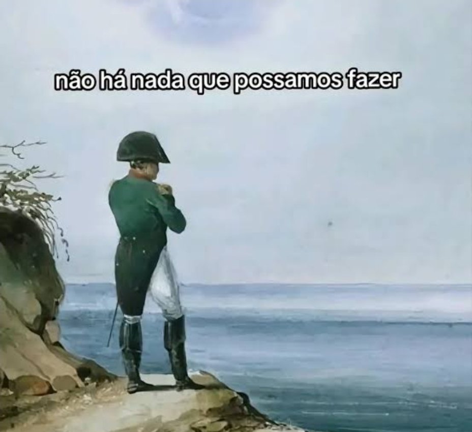 Deus vendo eu apontando uma escopeta pra um bebê que não está usando um crucifixo: