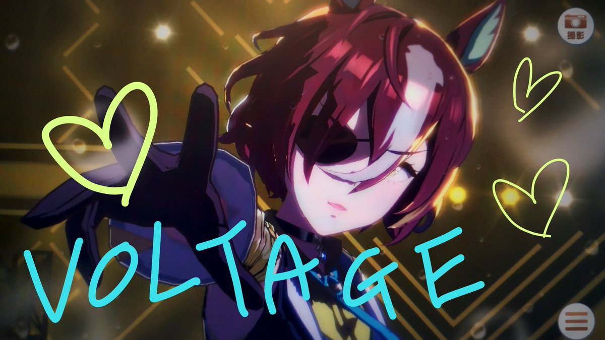 wakannnaindesun's tweet image. 昨日は #ウマ娘 の新曲 
#VOLTAGE 大満喫でした

♪タニノギムレット
　オルフェーヴル
　フェノーメノ
の歌唱力３本柱にしてみたら
尊ﾀﾋならねカッコヨﾀﾋ
心のセンターはエースなのに
おやおやおやおやおやおや