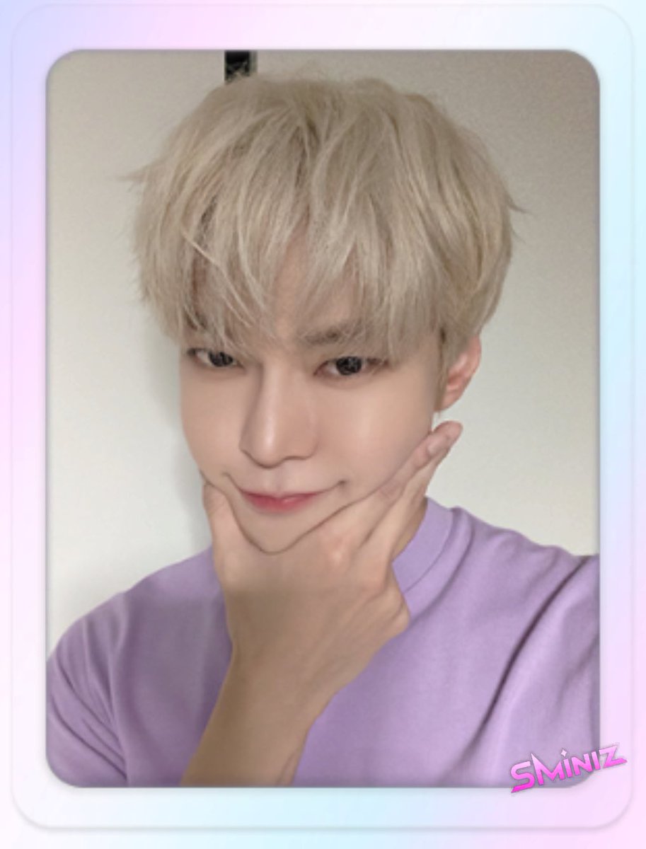 ddo01hee's tweet photo. 슴미니즈 #도영 스페셜 포카
말랑치쥬볼 도영이 백금발 셀카…🥹 https://t.co/m6kEiRJdV2