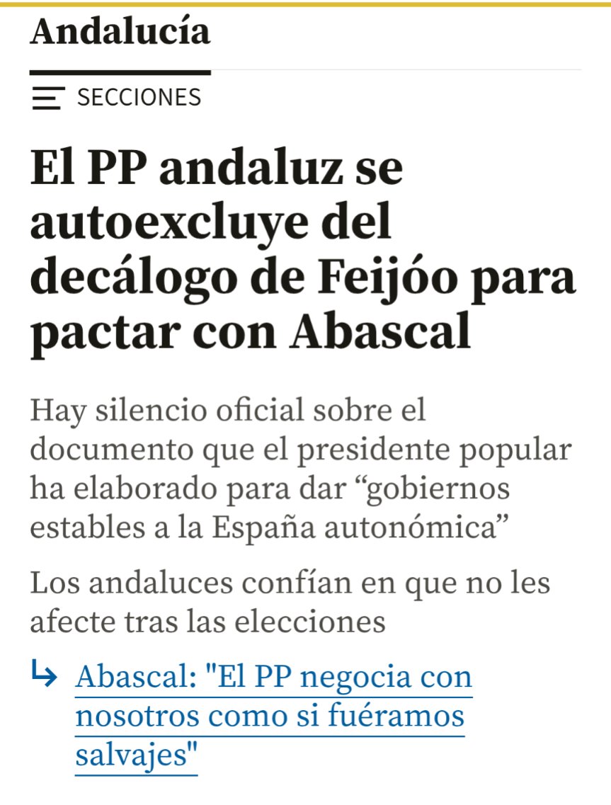 Justo cuando se celebra el #28F, el franquiciado <a href="/ppandaluz/">PP de Andalucía</a> calla ante la confirmación, por parte de su matriz en Madrid, de la perdida de autogobierno si ganan en junio.
Las soluciones a los problemas de #Andalucía no pueden venir desde Ferraz, Génova o Bambú.
#TenemosUnPlan