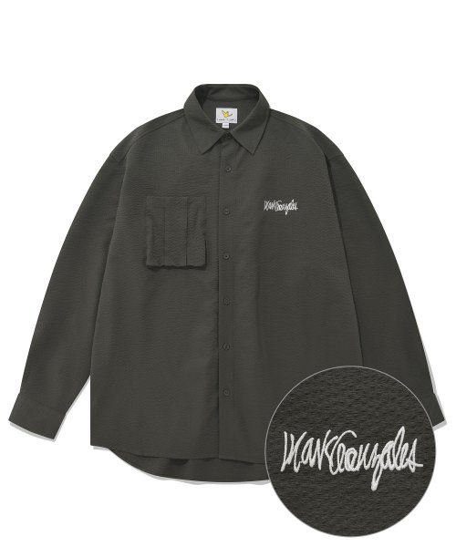 MARK GONZALES
SEERSUCKER SHIRTS CHARCOAL

사천년 전에 품절