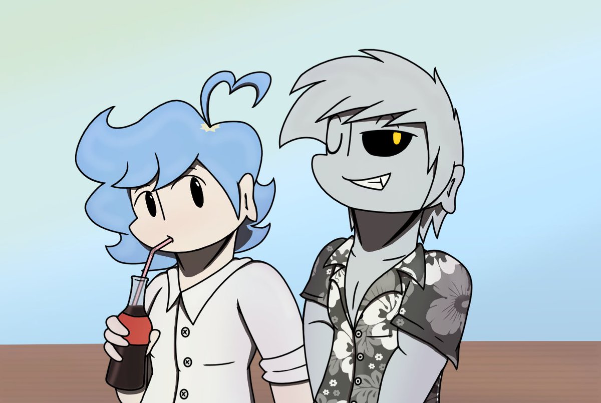 yo, I updated Soda groove Monochrome cover. I won't upload it on youtube, but you can listen it through drive (or any other monochrome covers I've made so far)
drive.google.com/drive/folders/…
Also reposting this art cuz.. Cuz they're cool