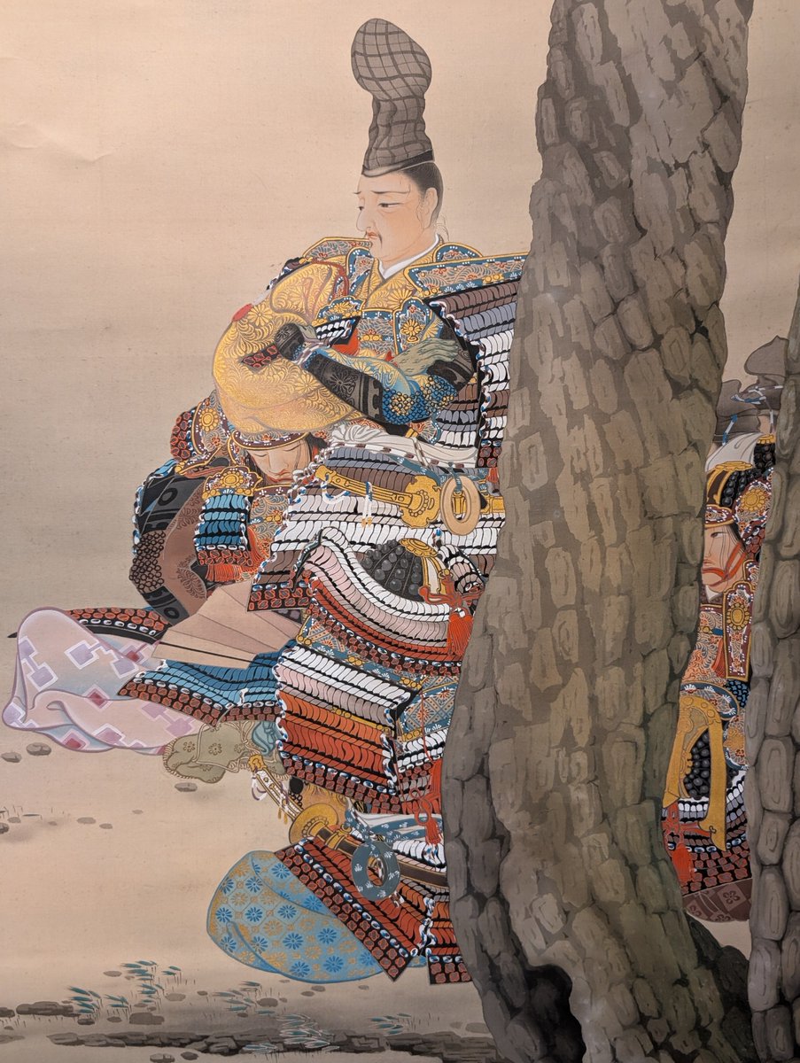 入札下見会「廻」＠加島美術。河鍋暁斎の大津絵を応用した戯画、藤田