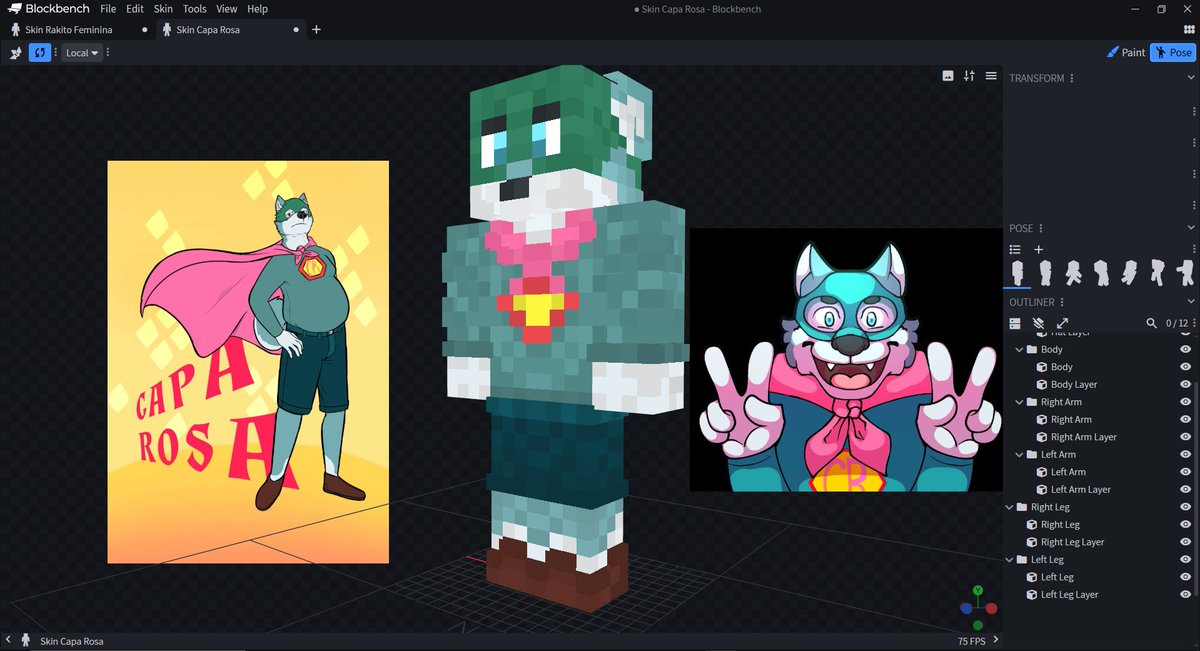 Pipflank1's tweet photo. SKINS 2D PERSONALIZADAS PARA MINECRAFT 🎮
Procurando uma skin única para o seu Minecraft? ⭐️
Eu posso criar para você!
💎 Preço:
- 1 Skin – R$30
🌟 Interessado? Me chama na DM ou no Telegram:
@Pipflank #MinecraftSkin #CustomMinecraft #CustomSkin #ArteDigital #Skin https://t.co/nAEWfWfDGO