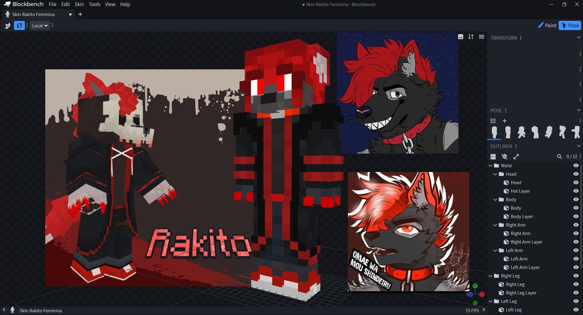 Pipflank1's tweet photo. SKINS 2D PERSONALIZADAS PARA MINECRAFT 🎮
Procurando uma skin única para o seu Minecraft? ⭐️
Eu posso criar para você!
💎 Preço:
- 1 Skin – R$30
🌟 Interessado? Me chama na DM ou no Telegram:
@Pipflank #MinecraftSkin #CustomMinecraft #CustomSkin #ArteDigital #Skin https://t.co/nAEWfWfDGO